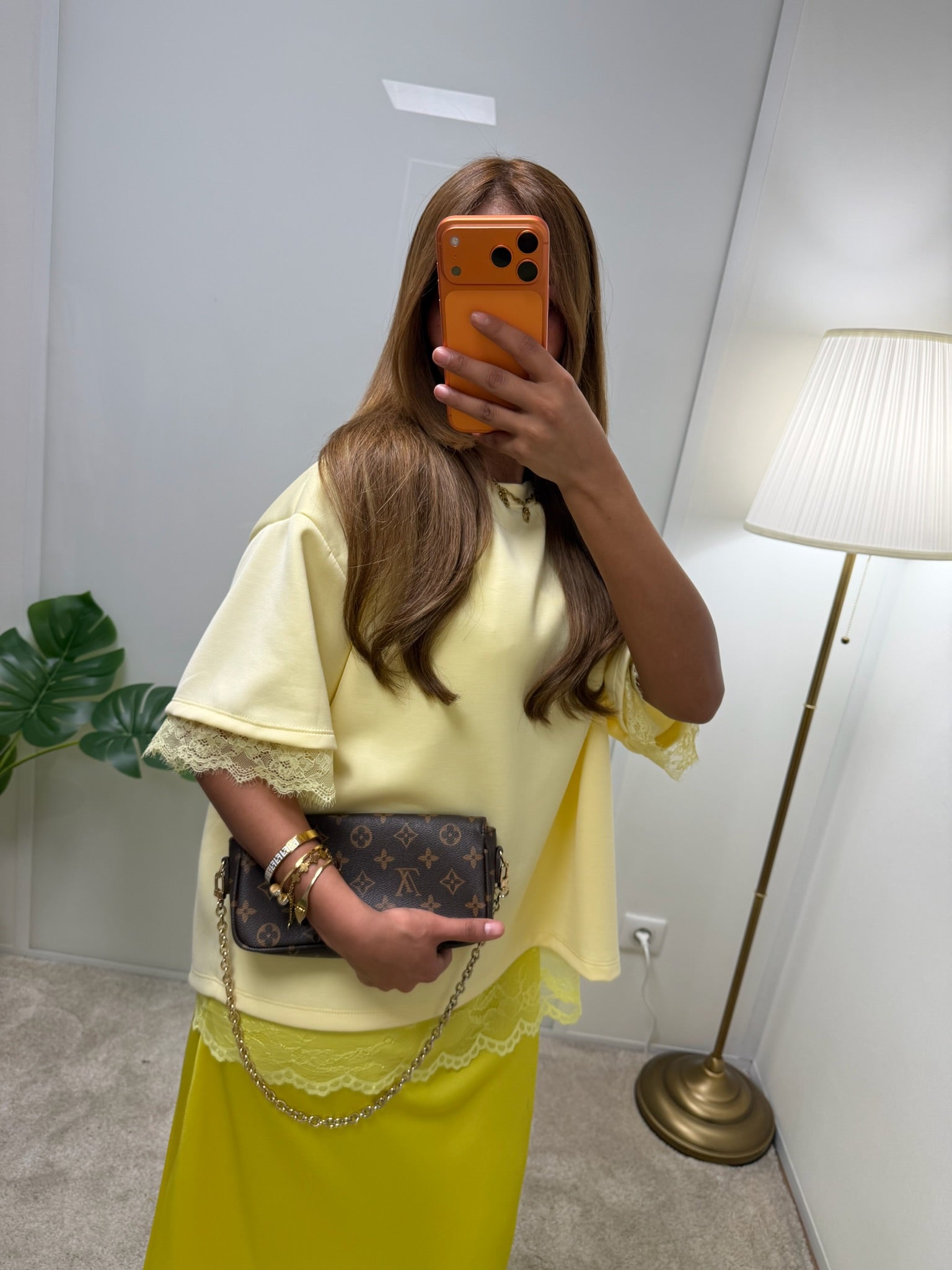 T-shirt dentelle Lucie