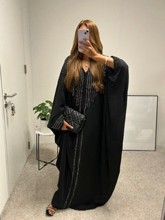 Abaya Khadija (noir)