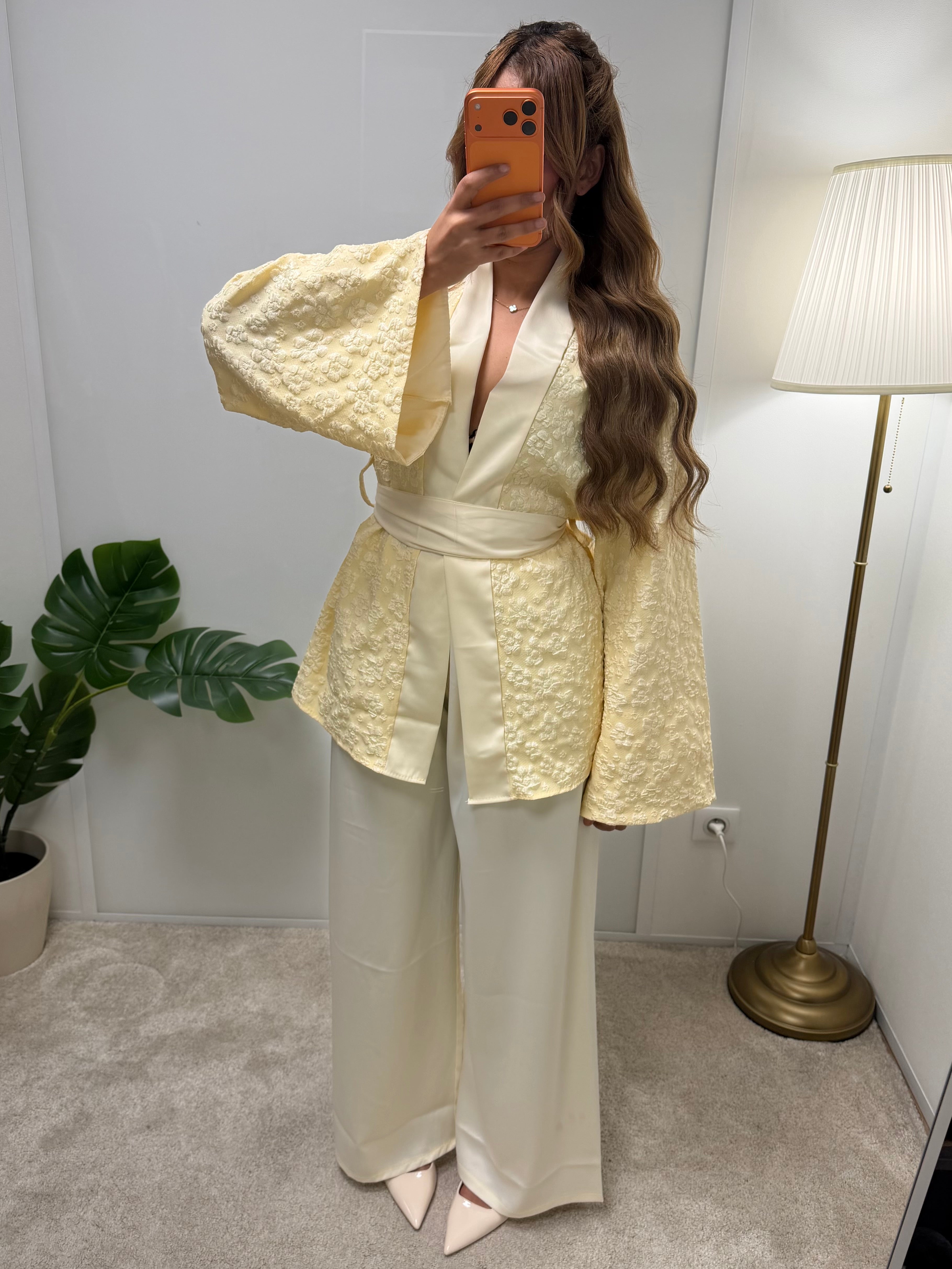 Ensemble Kimono brodé