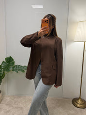 Blazer col montant LAYLA