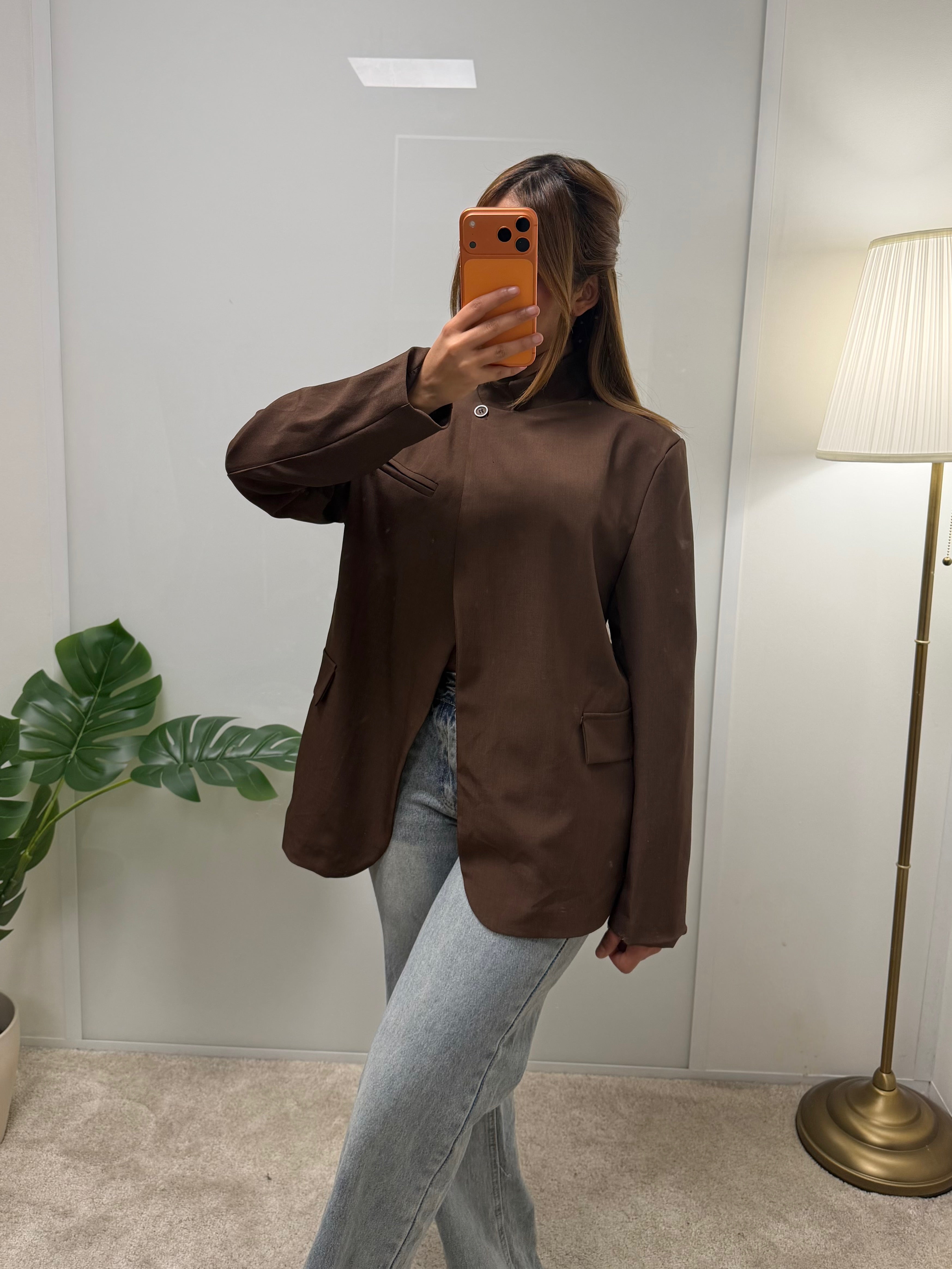 Blazer col montant LAYLA