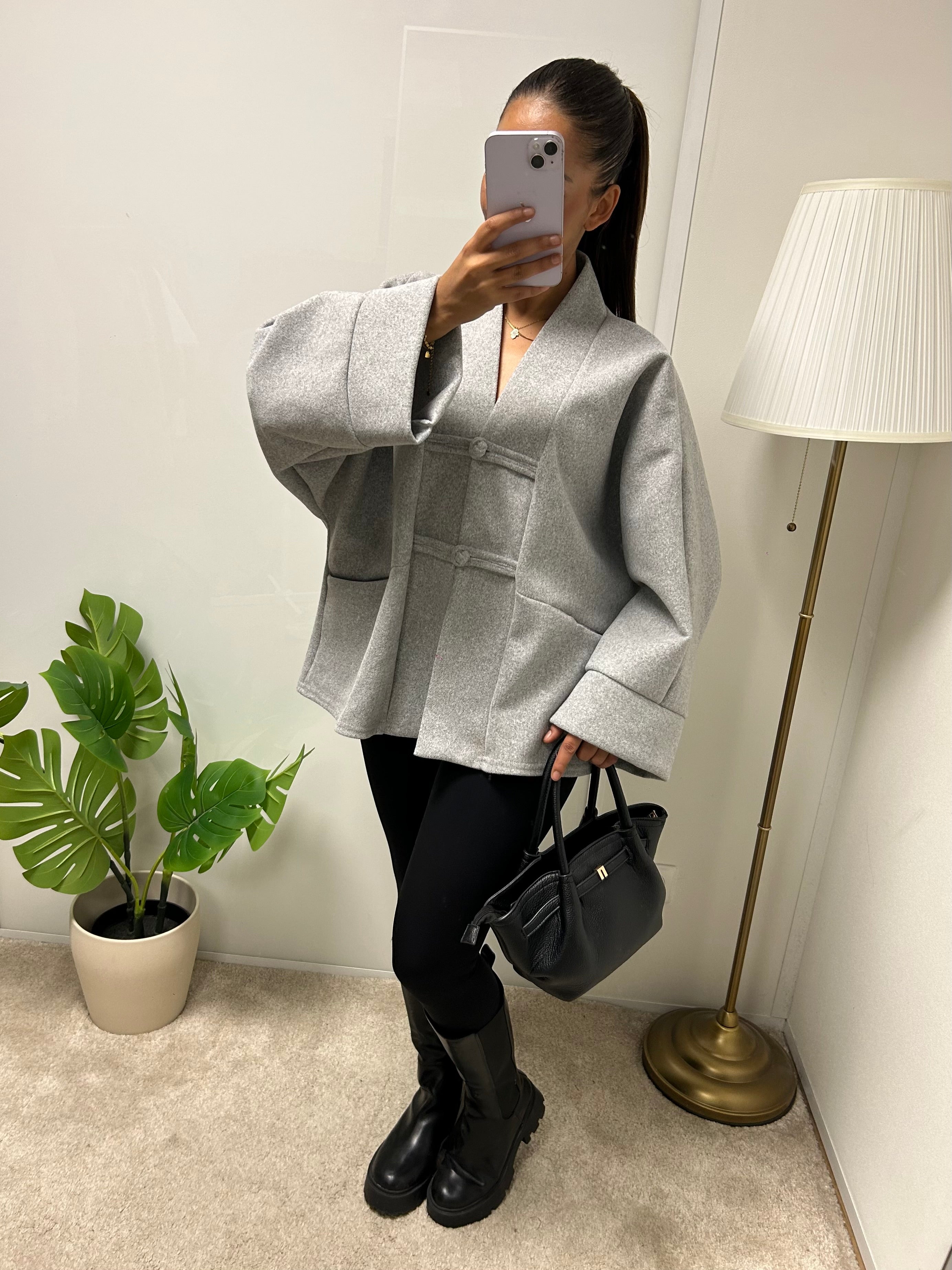 Veste kimono epais Awa