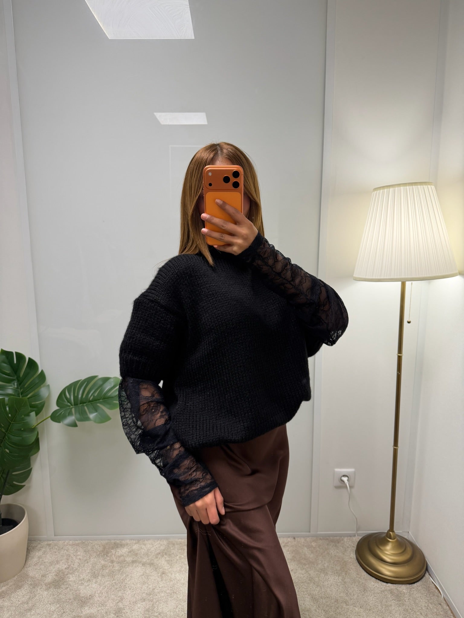 Pull dentelle Farah