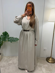 Robe Esma ajustable au dos