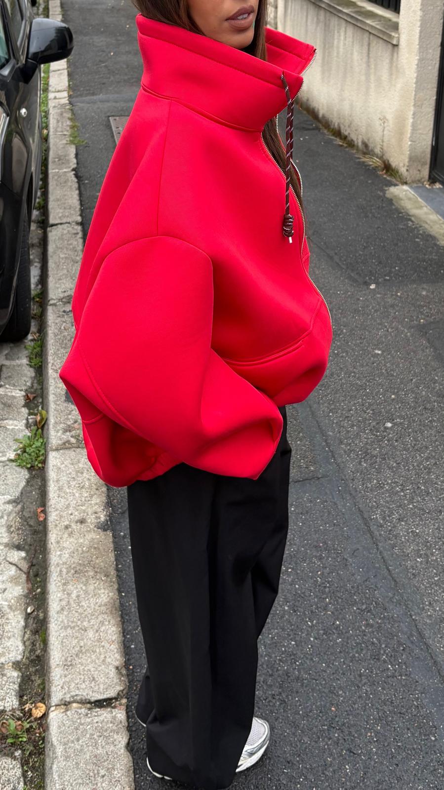 Veste Zippée á Oversize MADINA