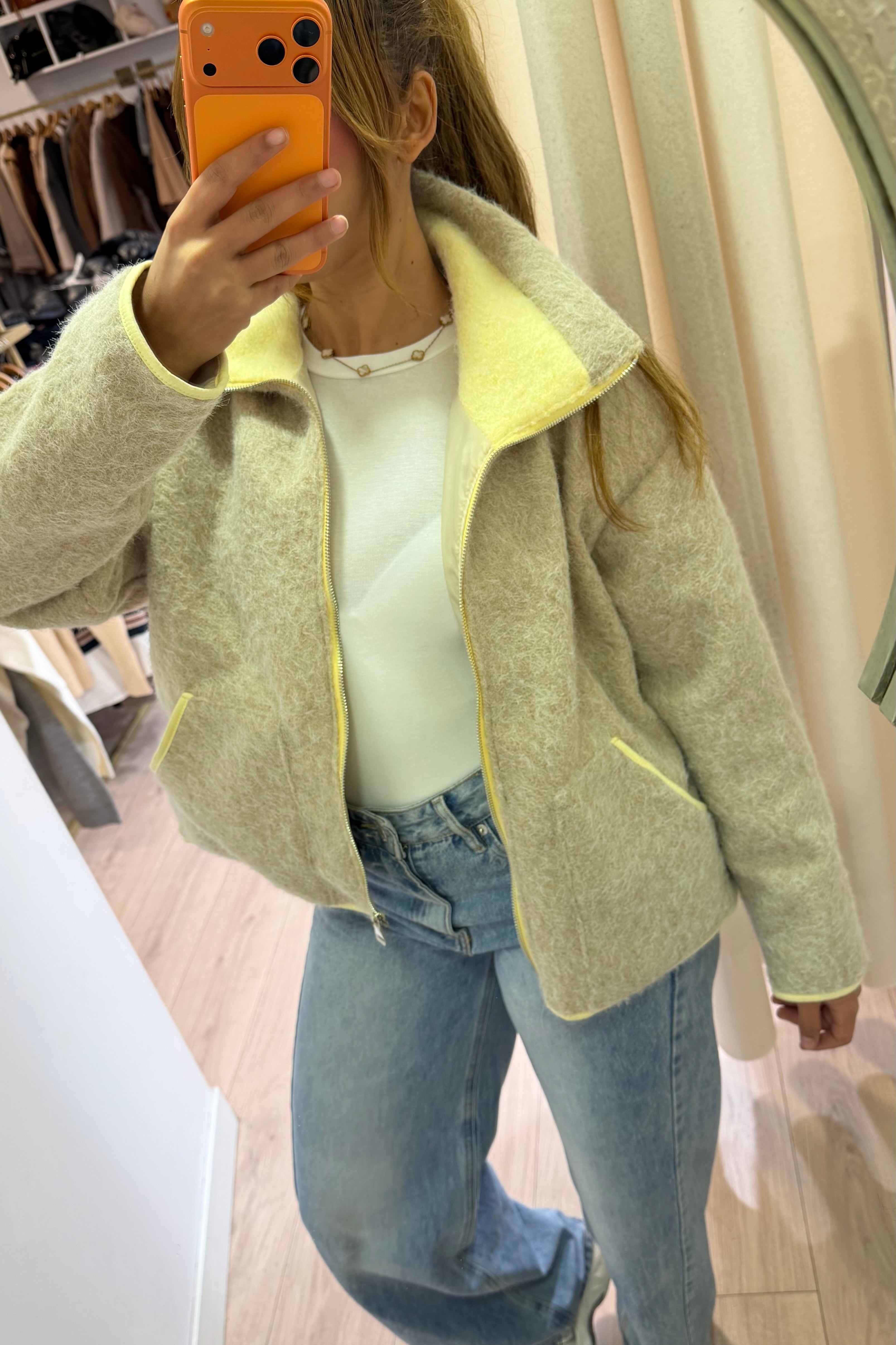 Veste bicolore NADINE