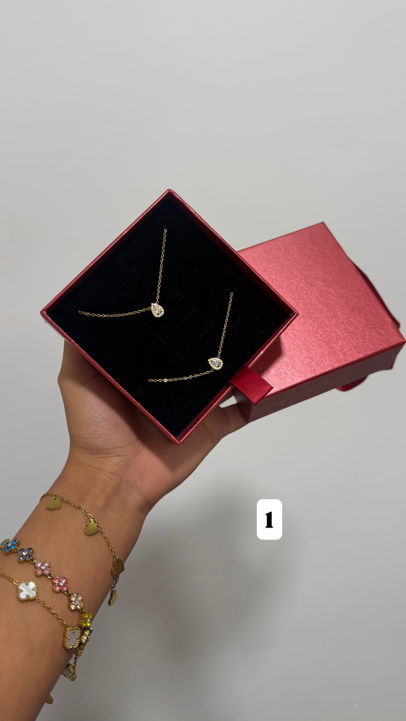 Coffret Bijoux Collier + Bracelet