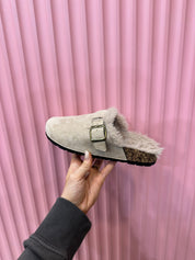 Mules inspi BIRK FOURRURE L1375 /1259