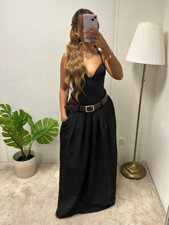 Jupe CYNDELLE à ceinture