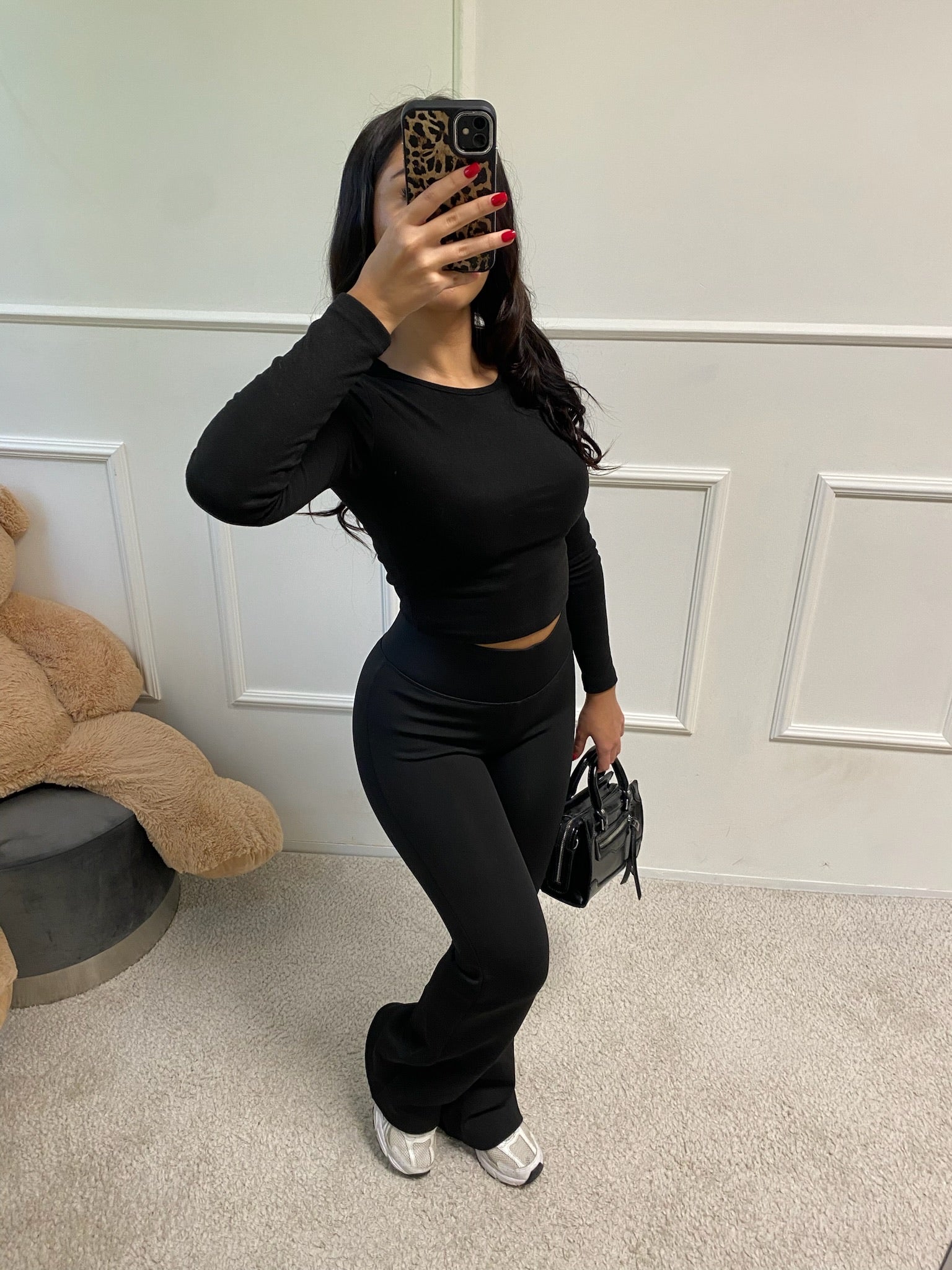 Pantalon flare molletonné POLAIR ÉPAIS   3257