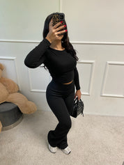 Pantalon flare molletonné POLAIR ÉPAIS   3257