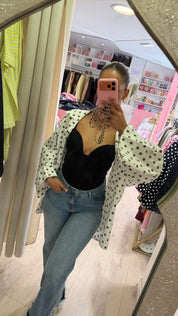 Chemise à pois Lina