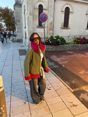 Veste en laine bouclé ASTOU