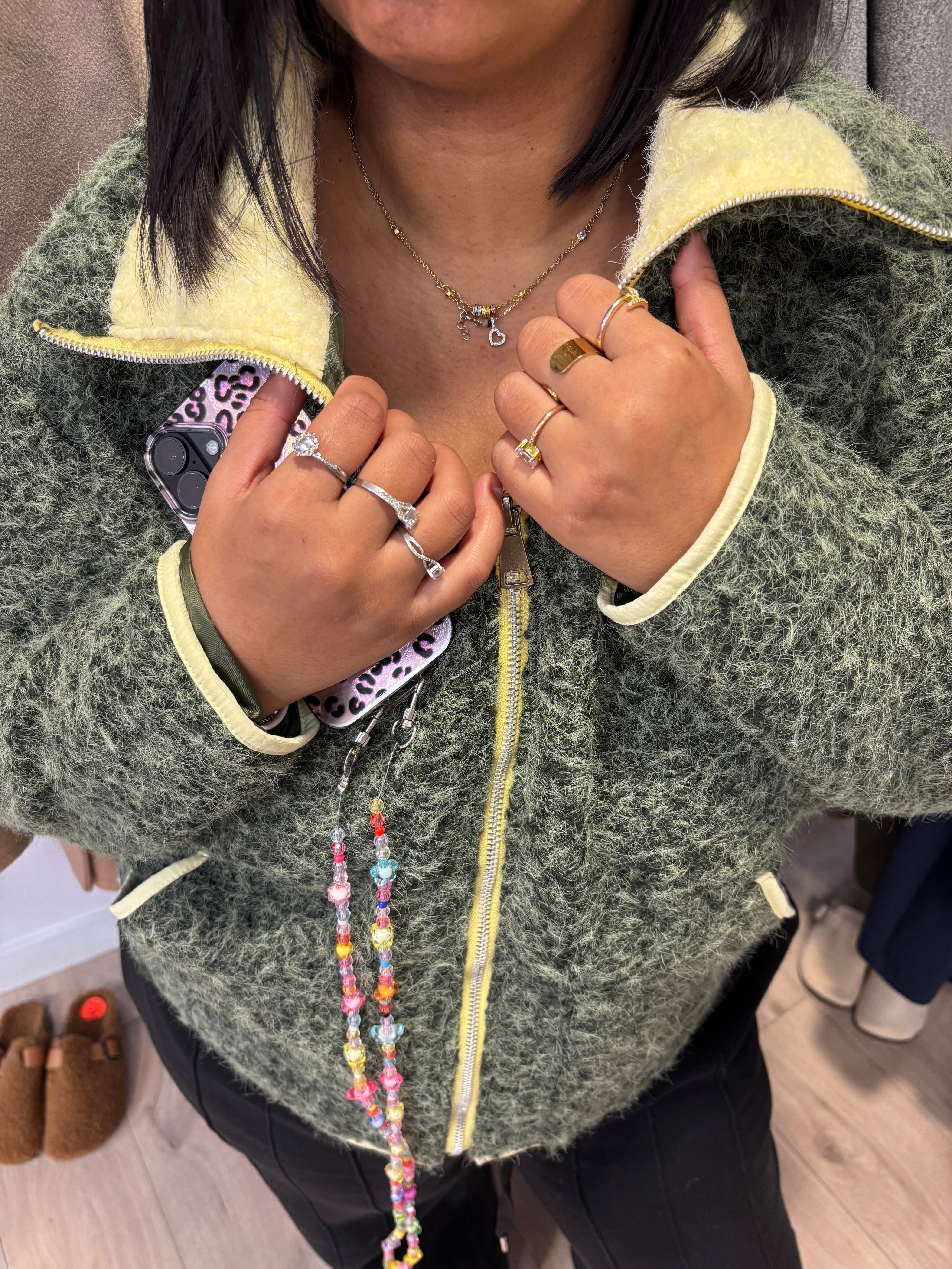 Veste bicolore NADINE
