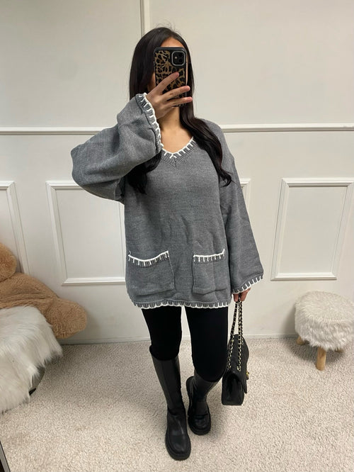 Pull Naïla [gris]