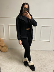 Gilet à capuche polaire Prudence