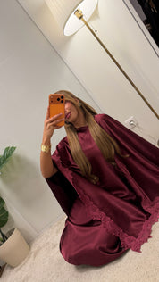 Ensemble jupe Cape Haya à dentelle