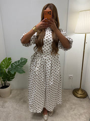 Robe à pois Lucie
