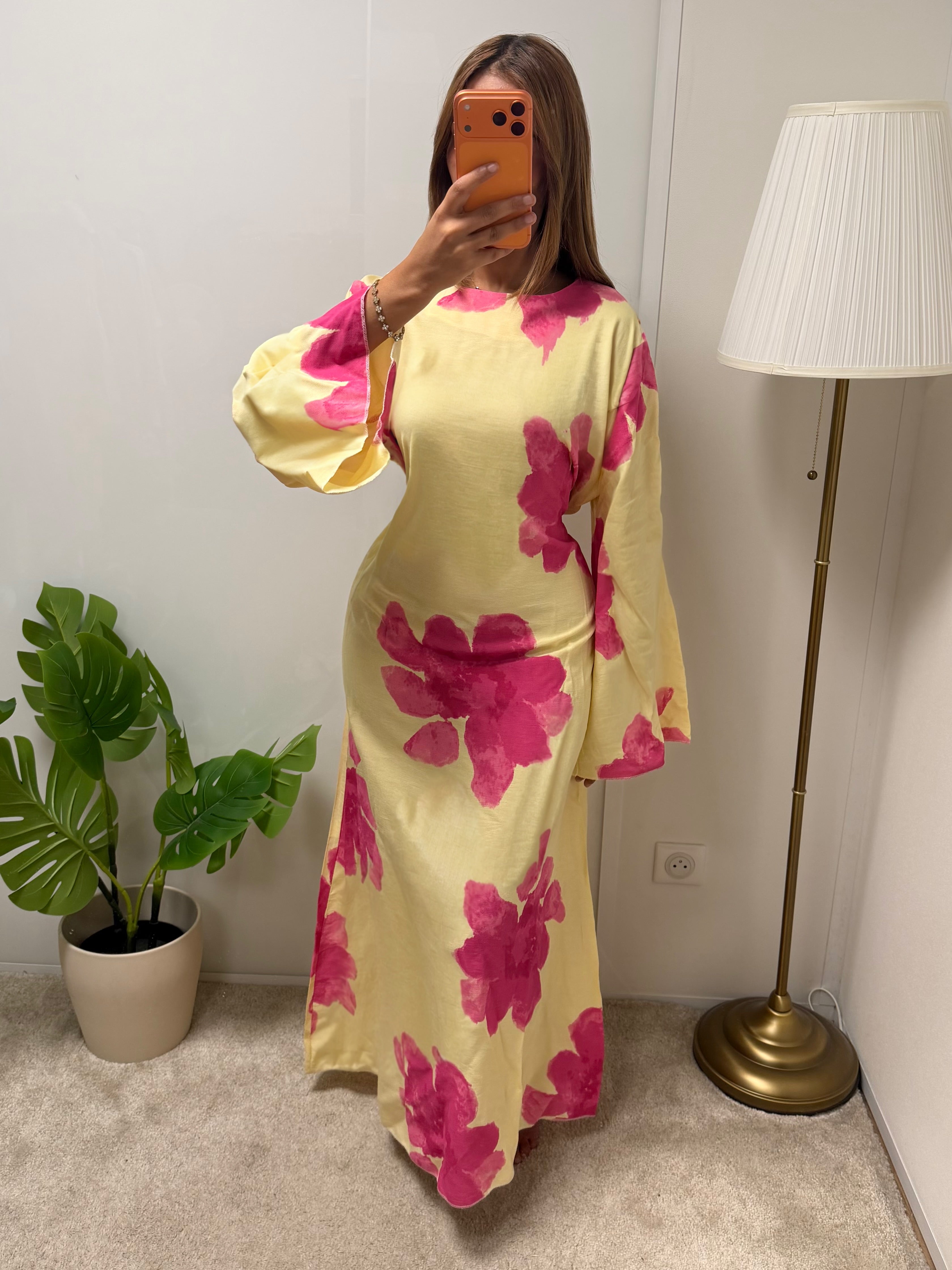 Robe Maeva a motif fleurie