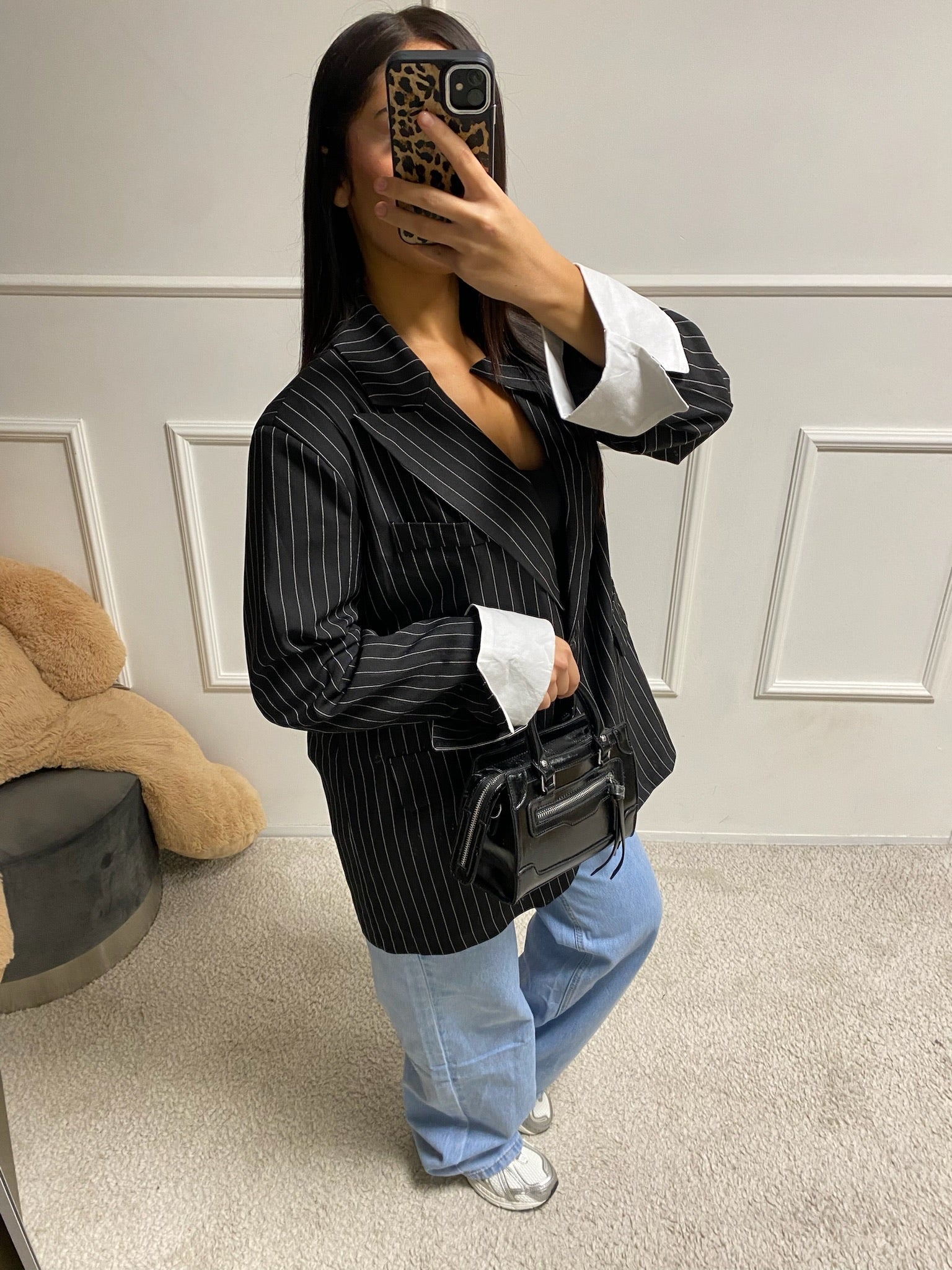 Blazer Asmaa rayures