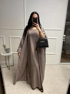 Abaya + Kimono en lin Sherine