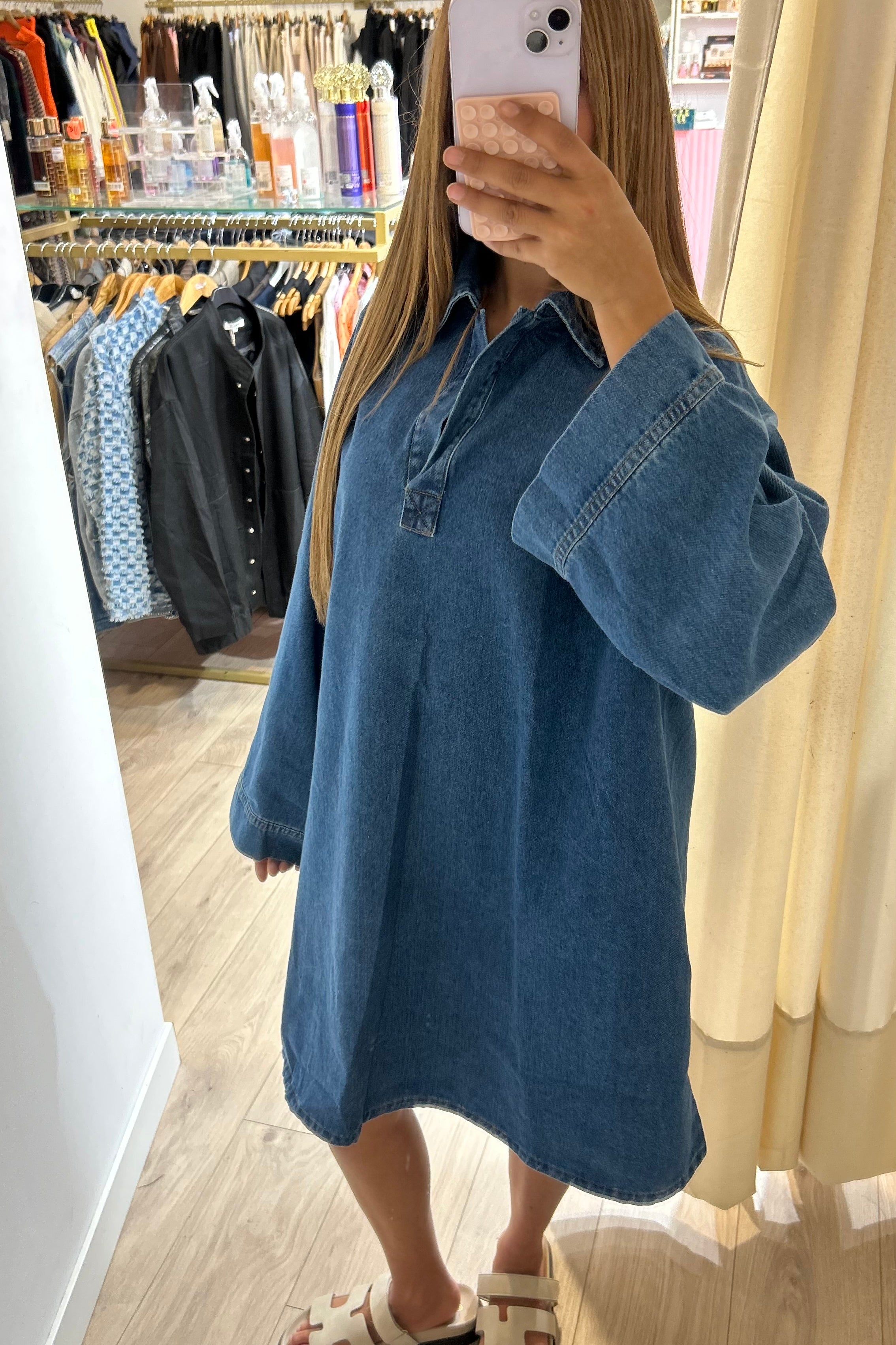 Robe en jeans KESSIA
