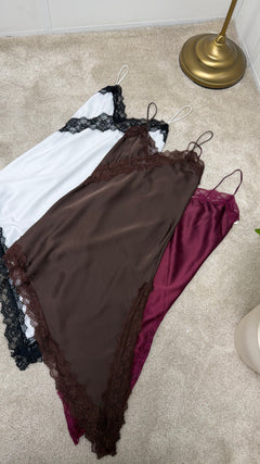 Top à dentelles Rita (modèle long)