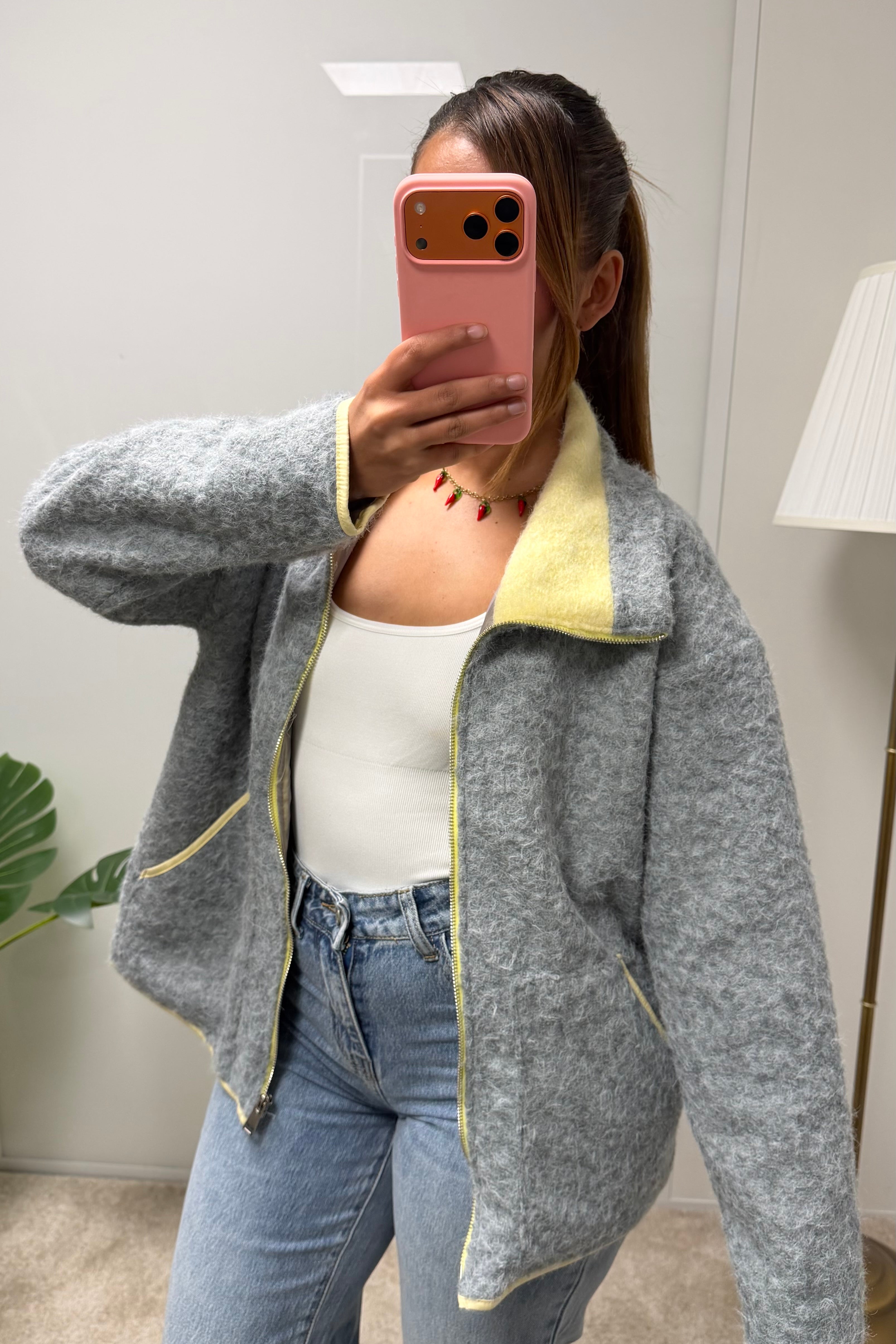 Veste bicolore NADINE