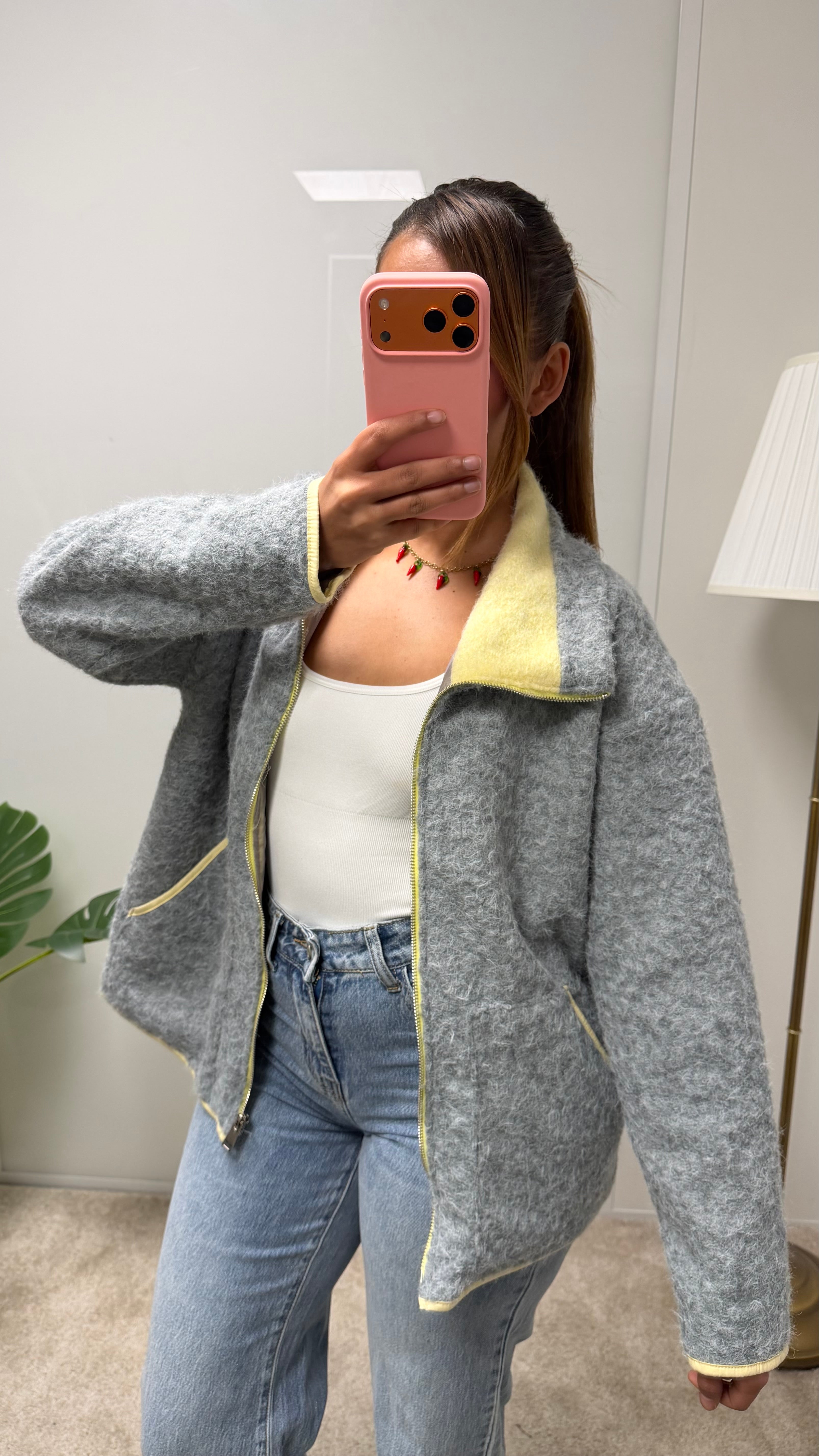 Veste bicolore NADINE