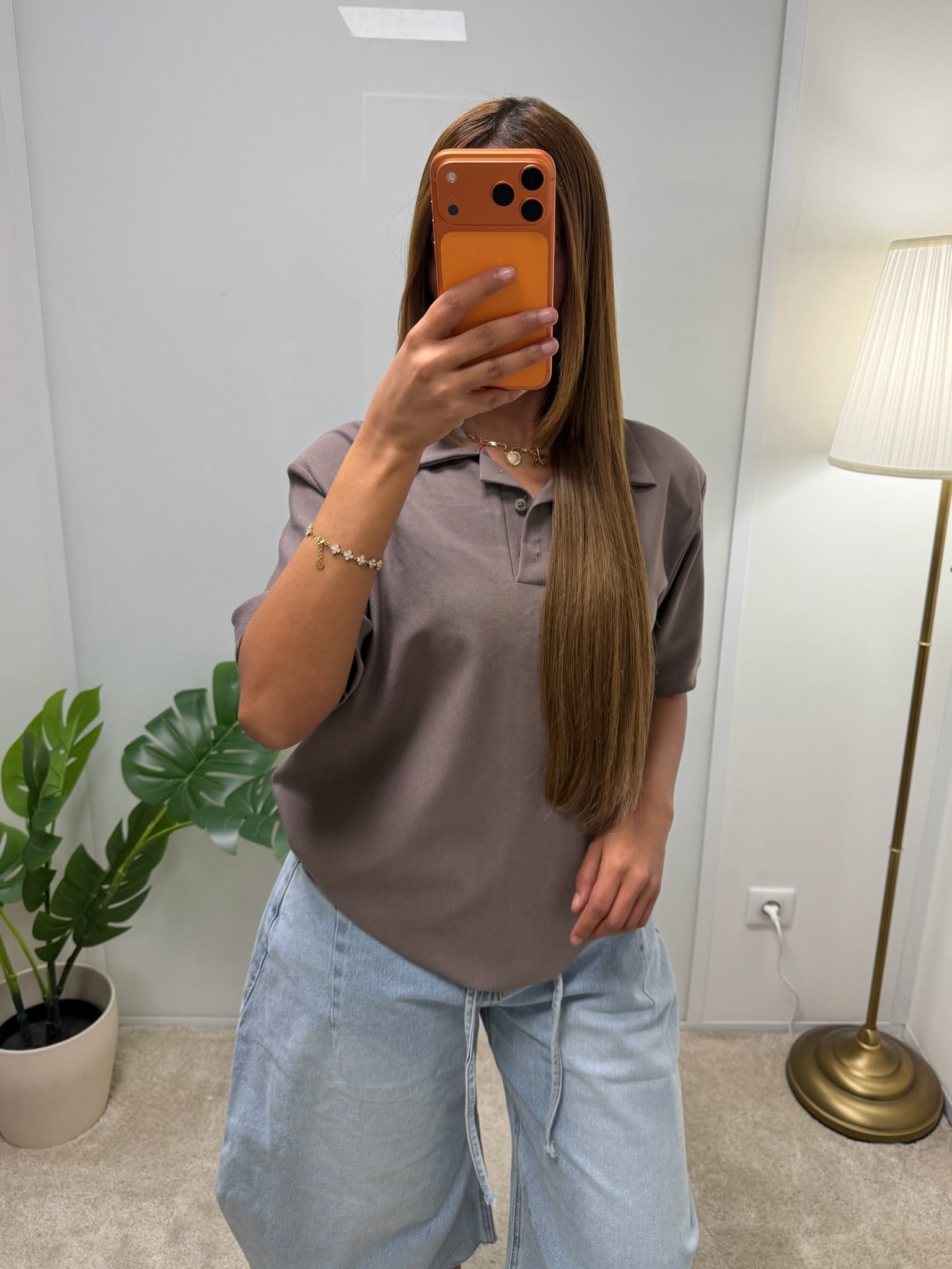 T-shirt polo shella