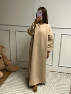 Robe pull SAYNA [ beige ]