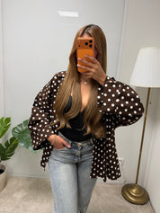 Chemise à pois Lina