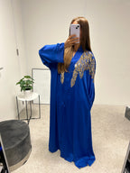 Abaya Teysa [bleu roi] H-5