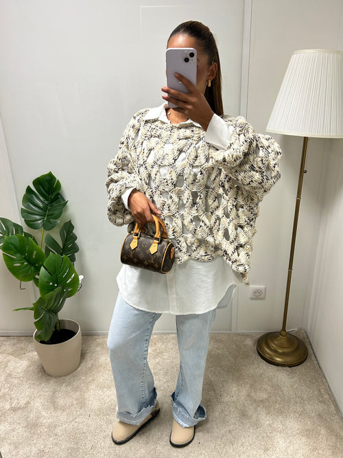 Pull en Tricot Lina (beige)