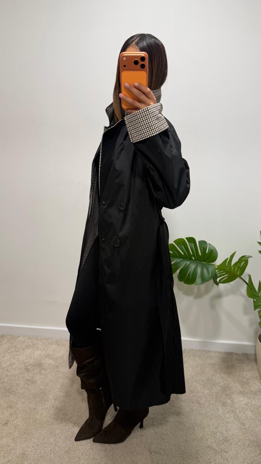 Trench ELAYNA double imprimé