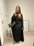 Abaya jamila (noir)