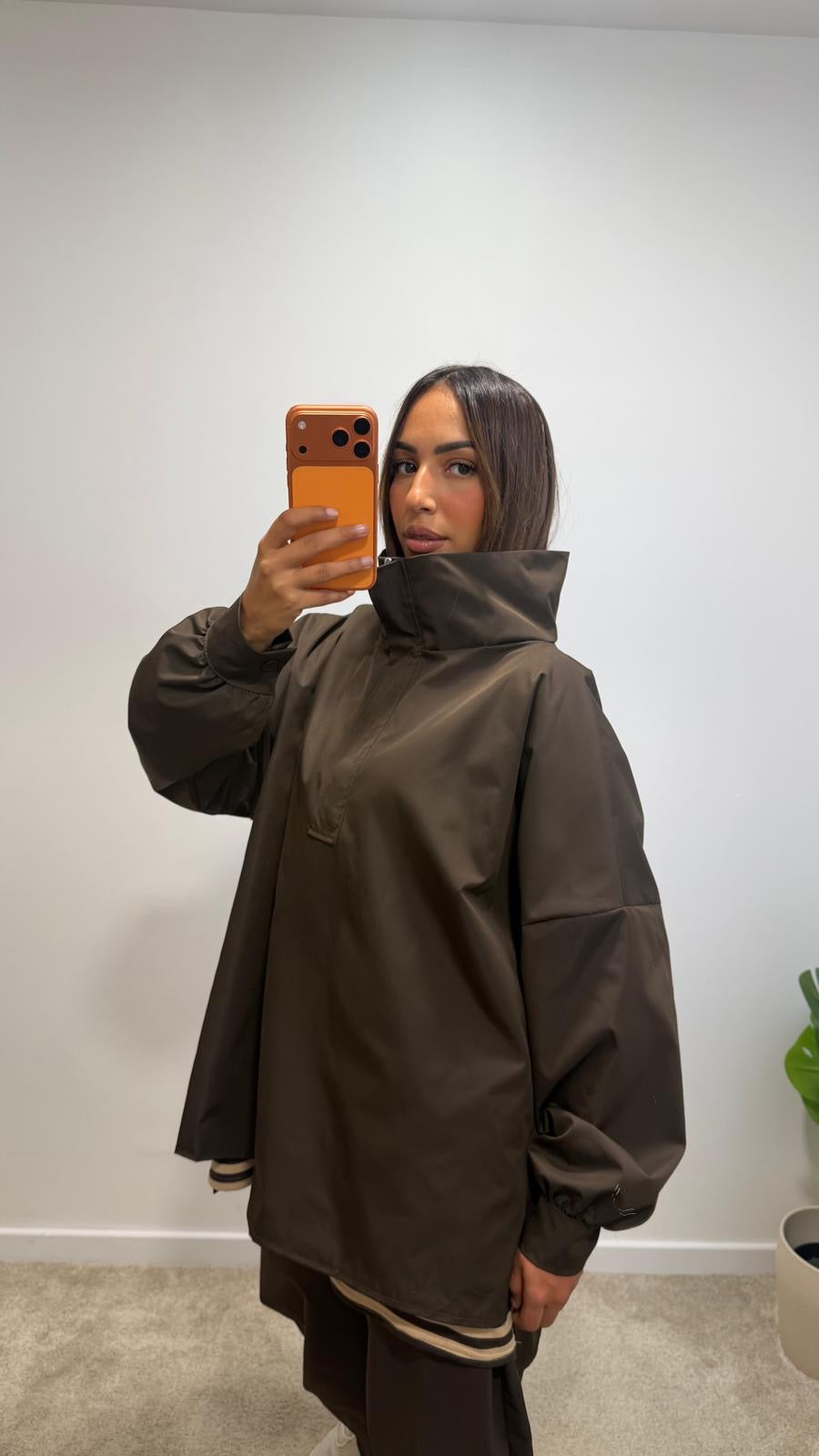 K-Way imperméable à col montant RYM