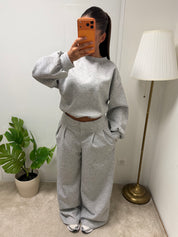 Ensemble Leïla pantalon coupe droite