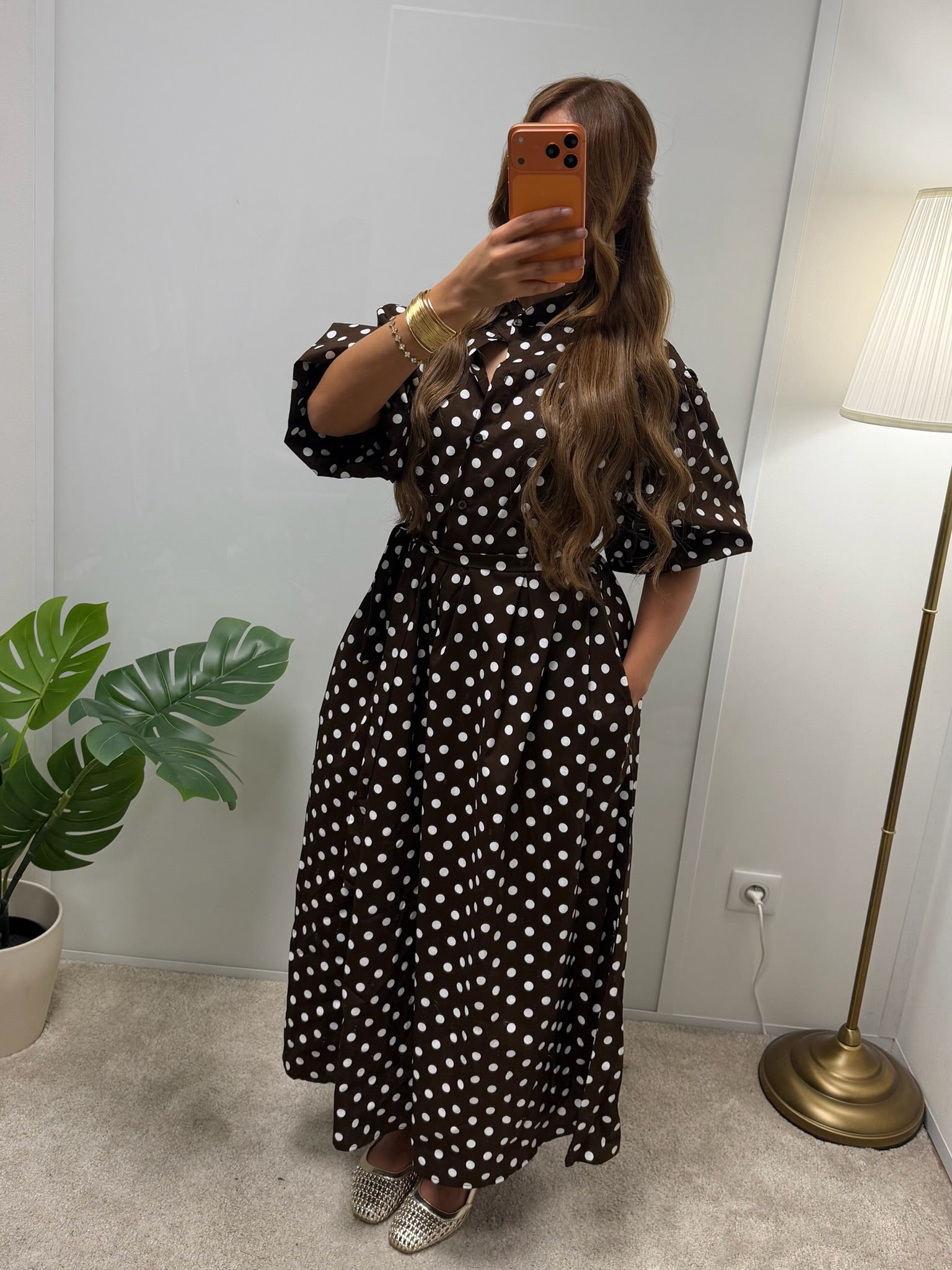 Robe à pois Lucie