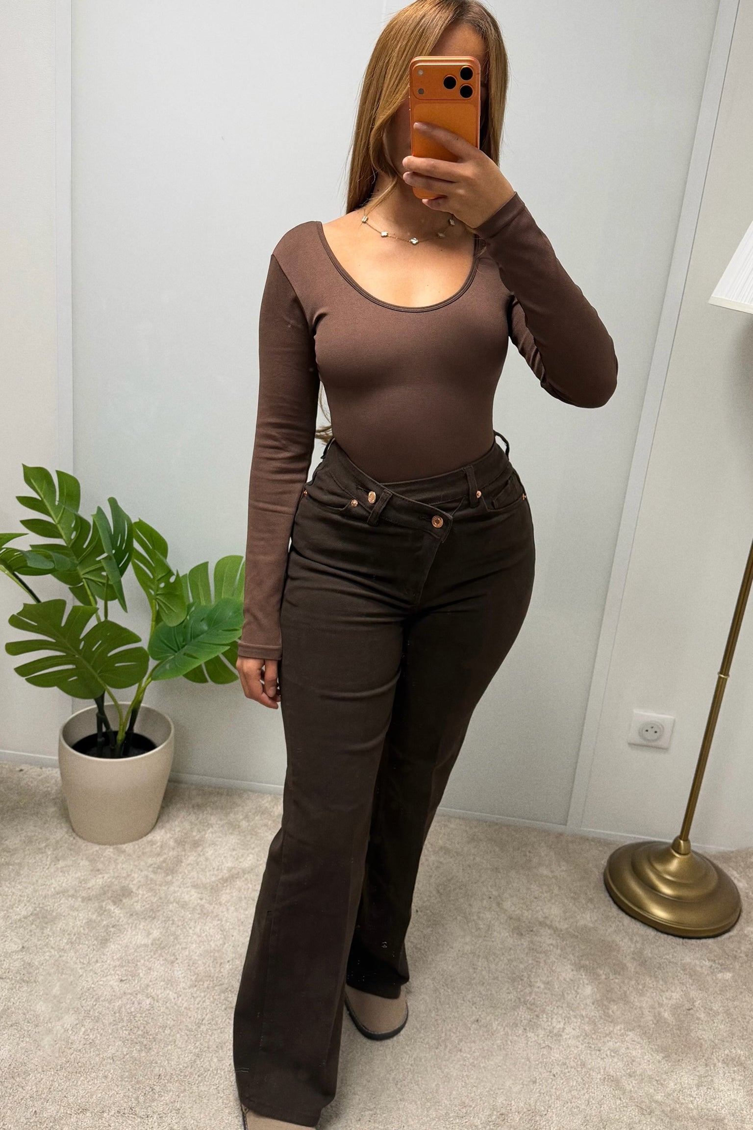 Body gainant manche longue DOUNIA