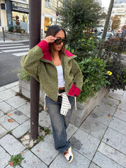 Veste en laine bouclé ASTOU