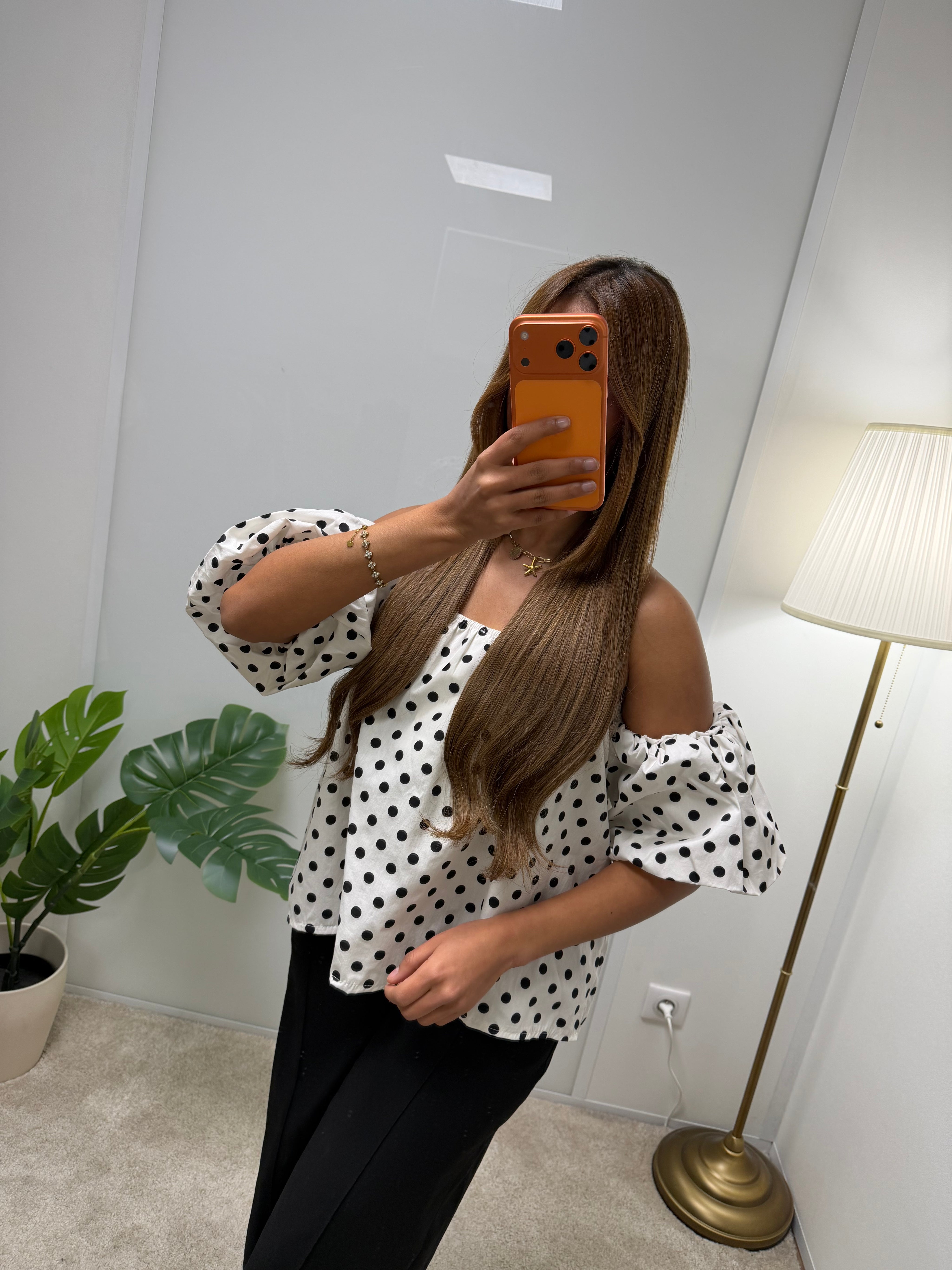 Top bateau a pois Claudia