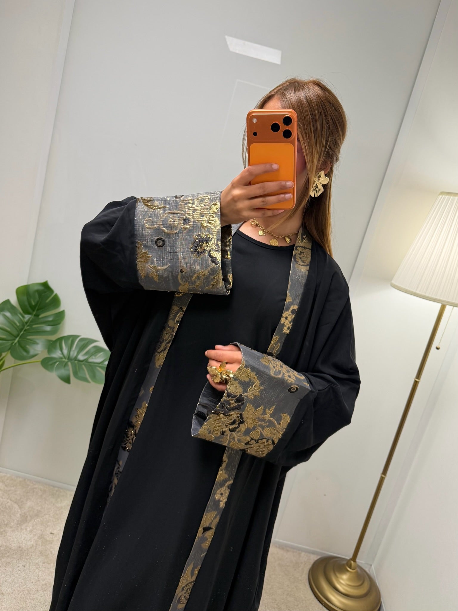 Abaya + kimono Jennie