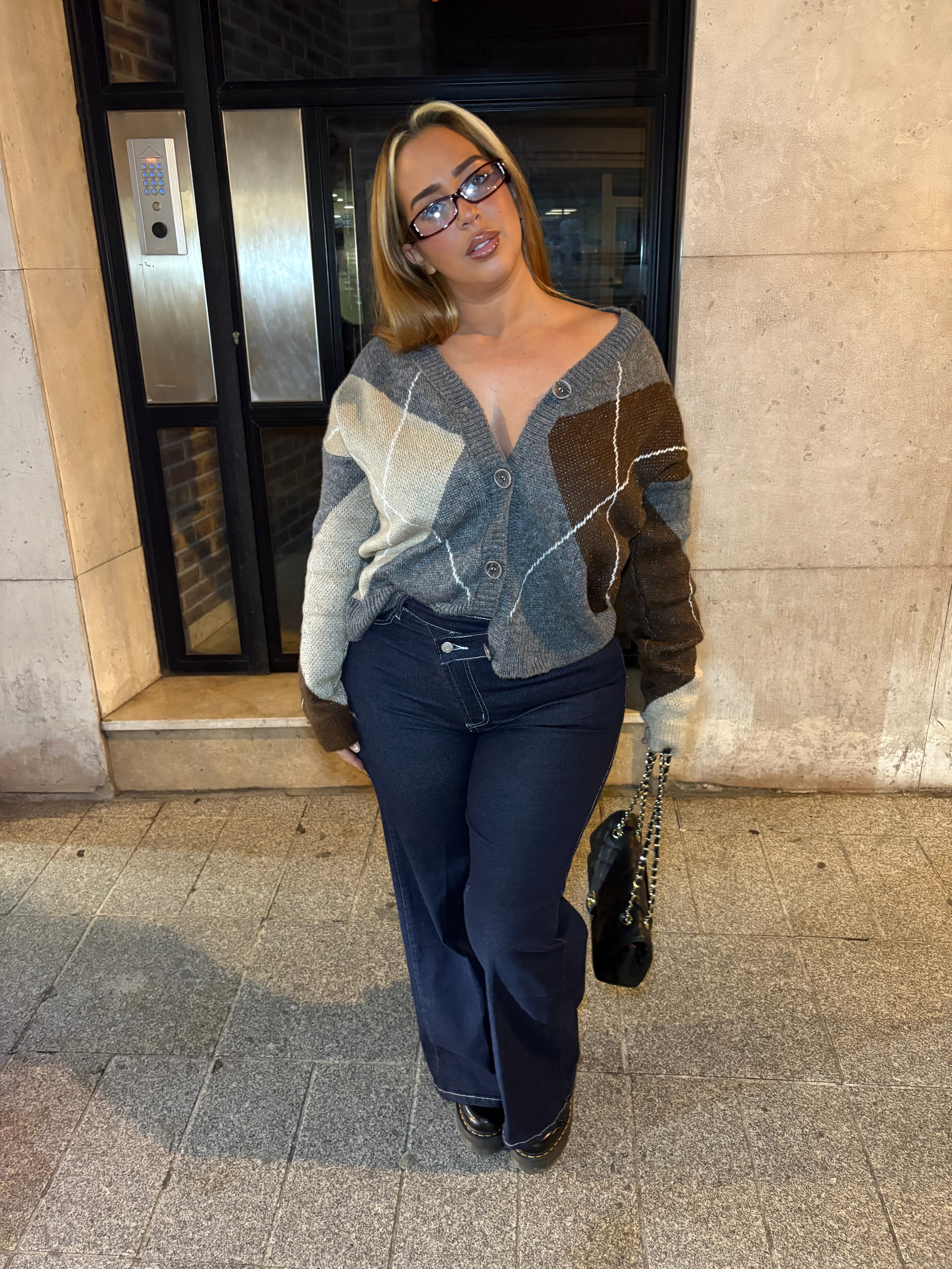 Jeans DALIDA BLEU COUTURE BLANCHE