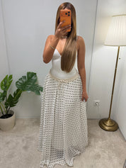 Jupe Lize a pois en tulle