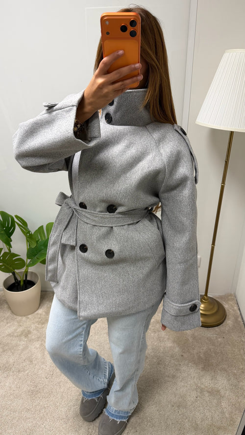 Manteau à col montant Sabrina