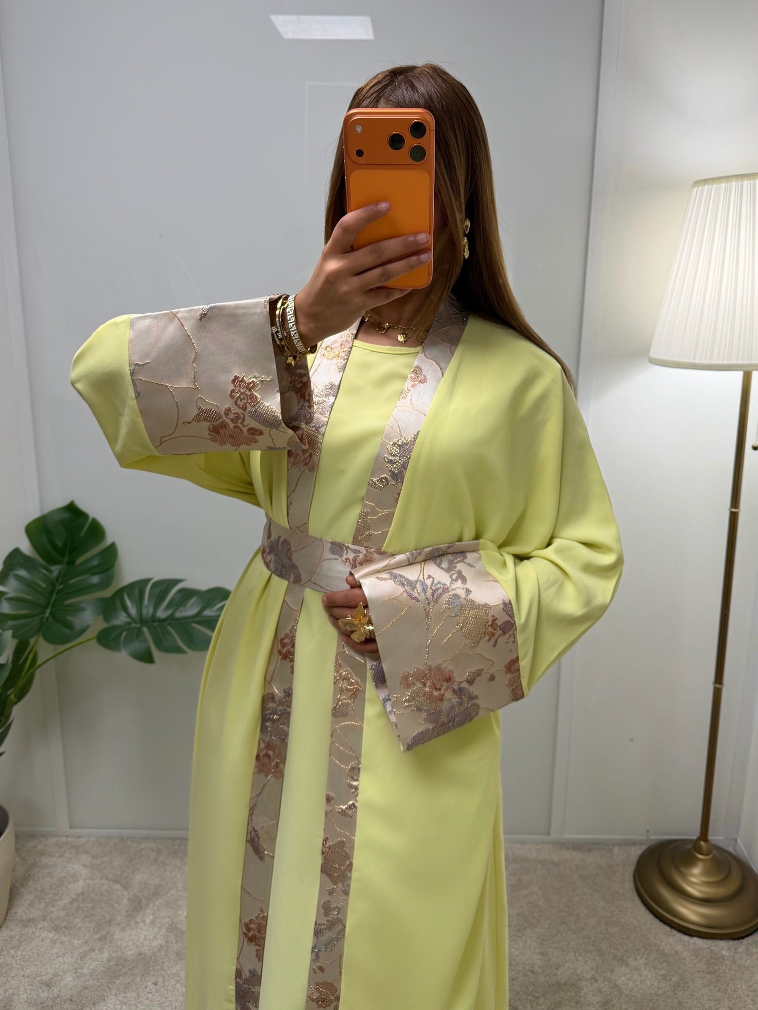 Abaya + kimono Jennie