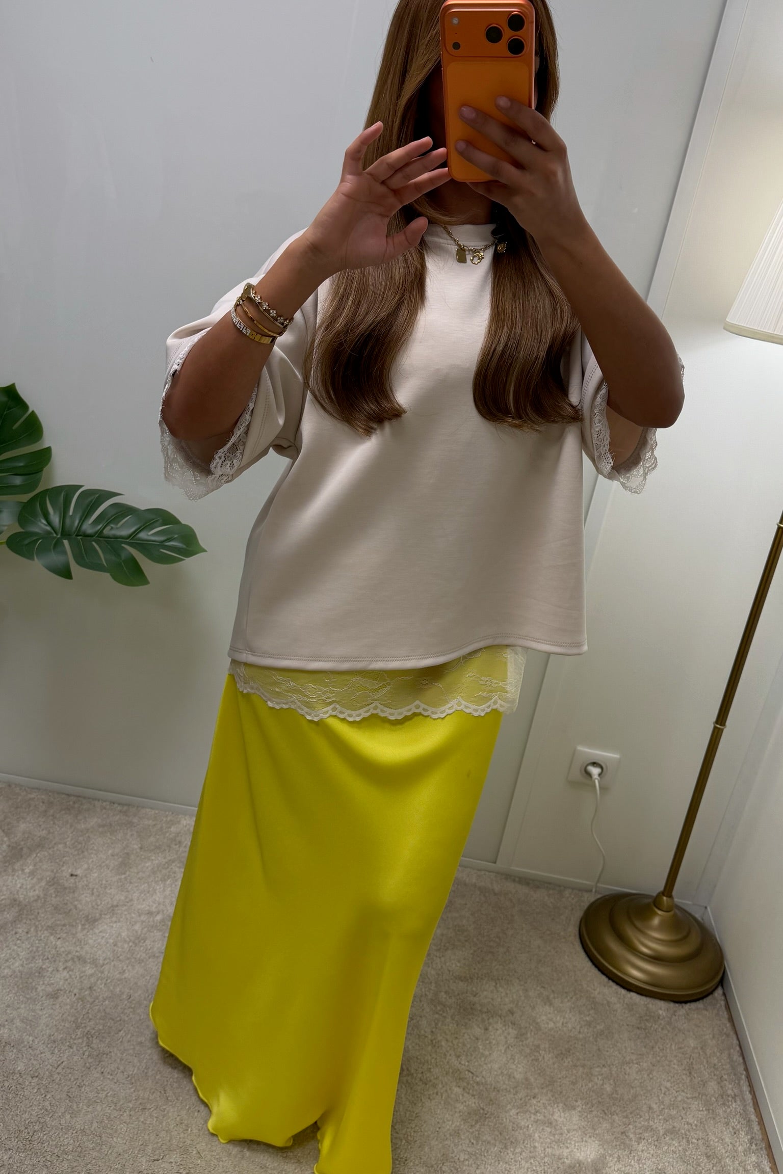 T-shirt dentelle Lucie