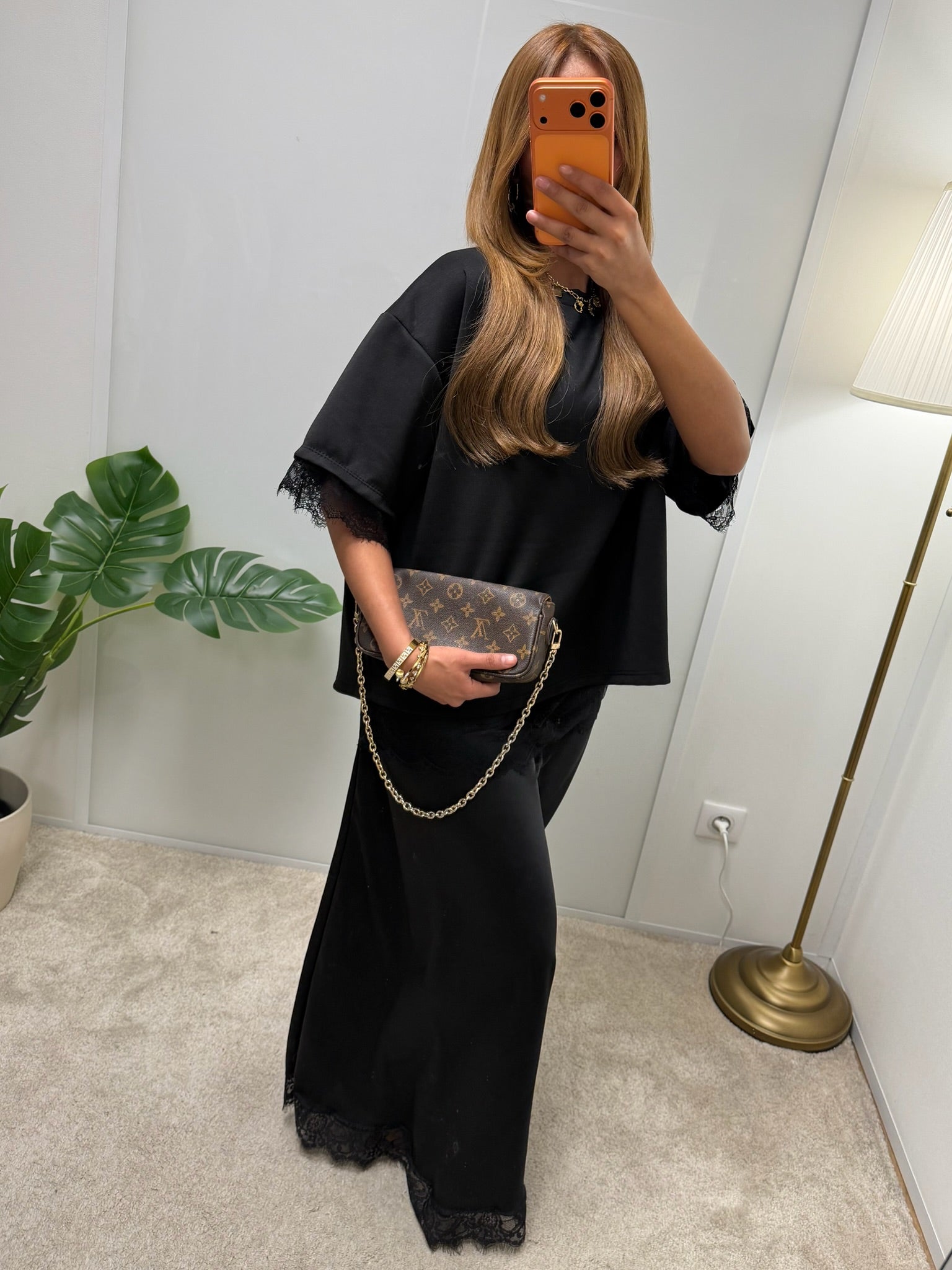 T-shirt dentelle Lucie