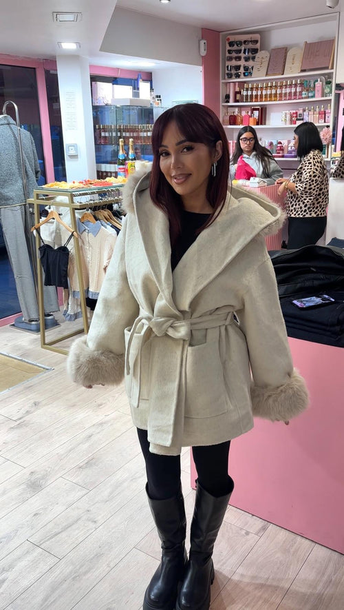 Manteau en laine Ornella